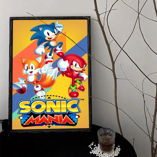 Poster Sonic - Sonic Tails et Knuckles