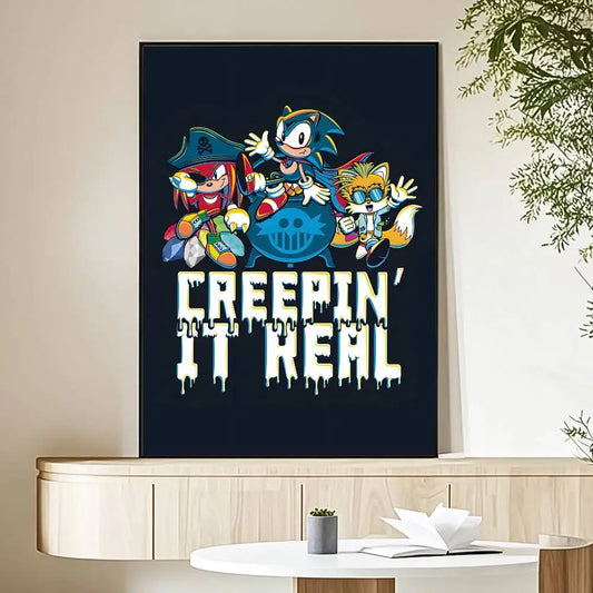 Poster Sonic - Halloween