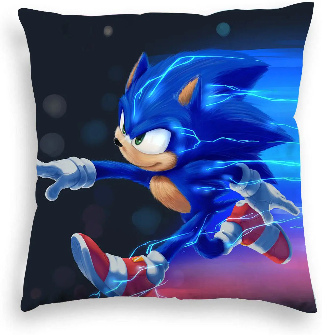 Housse de Coussin Sonic Rapide 45x45cm