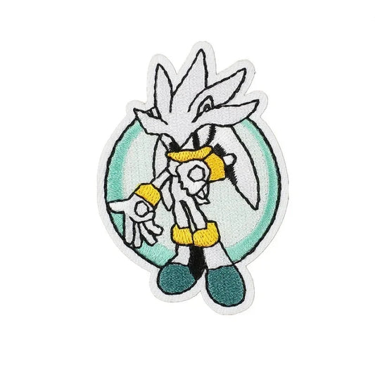 Patch Ecusson Sonic - Silver