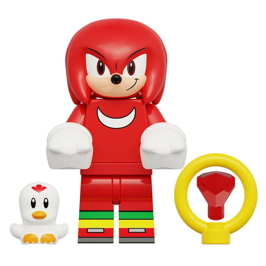Petite Figurine Sonic - Knuckles The Echidna - 6cm