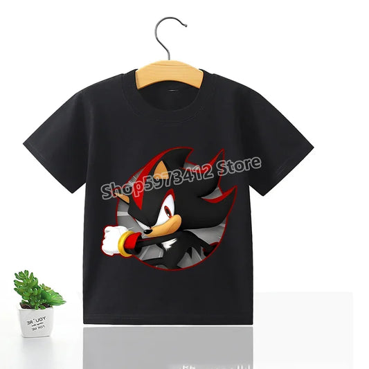 T-Shirt Sonic Enfant - Shadow The Hedgehog