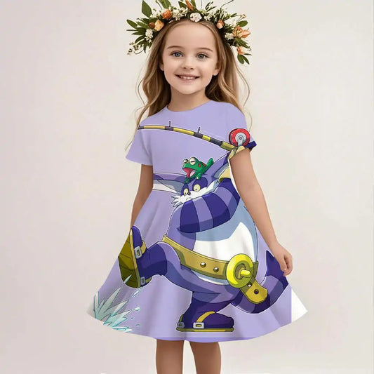Robe Enfant Sonic - Big The Cat
