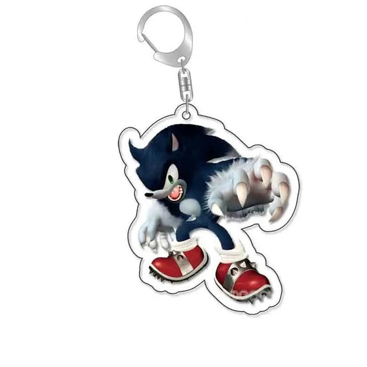 Porte-Clé Sonic The Werehog - en Acrylique