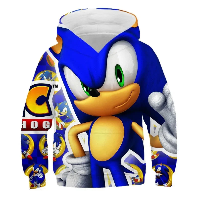 Pull Enfant Jeu Vidéo Sonic