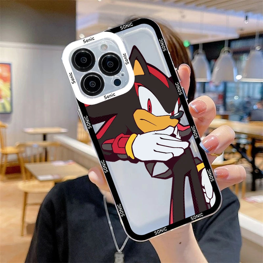 Coque Sonic Noir iPhone - Shadow The Hedgehog iPhone 16 ProMax