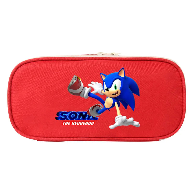 Trousse Scolaire Rouge Sonic