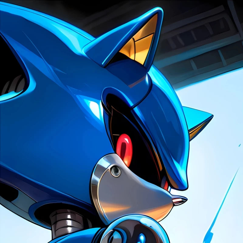 Coussin Corps Sonic - Metal Sonic