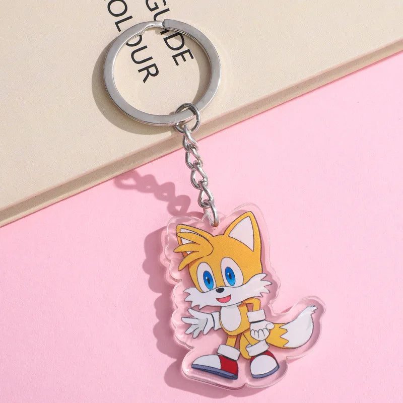 Porte-Clé Sonic en Acrylique - Miles Tails Prower