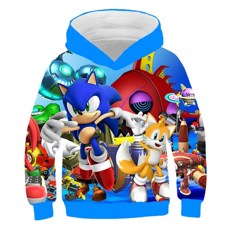 Pull Enfant Sonic - Personnages Sonic 3D