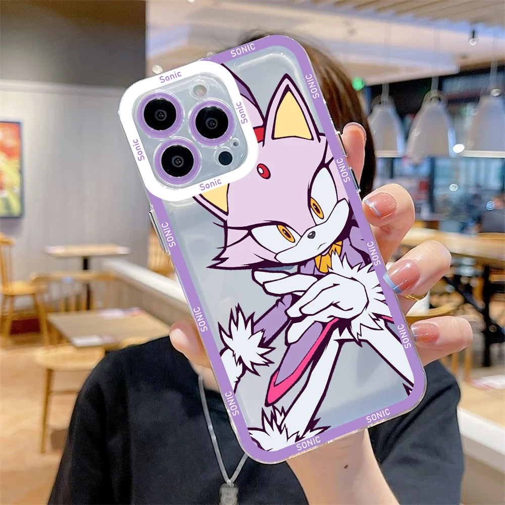 Coque Sonic iPhone - Blaze The Cat iPhone 16 ProMax