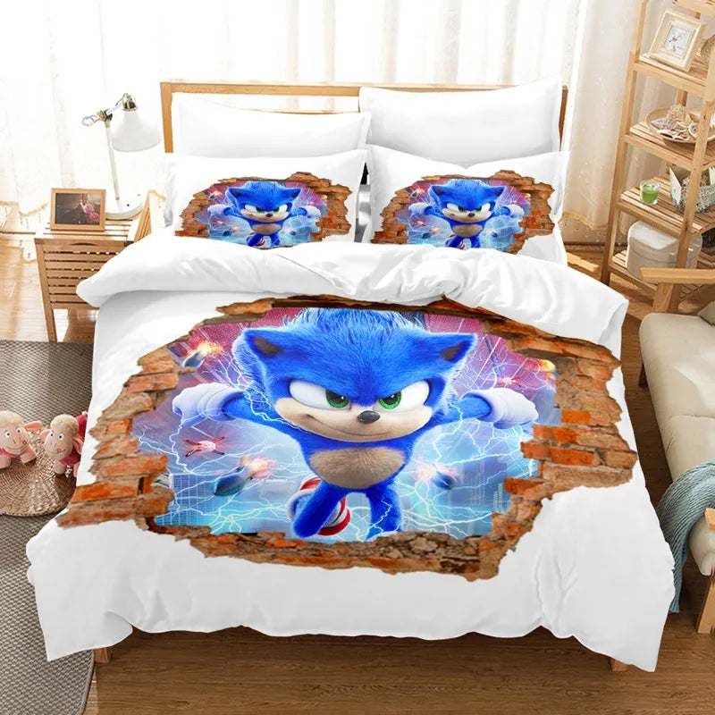 Housse de Couette Sonic qui Court