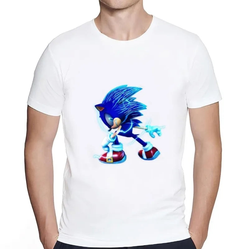 T-Shirt Sonic prêt à Partir Blanc