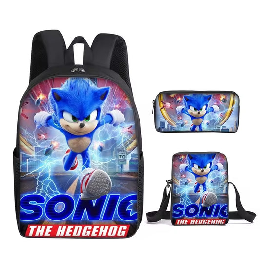 Cartable Sonic esquive les Missiles