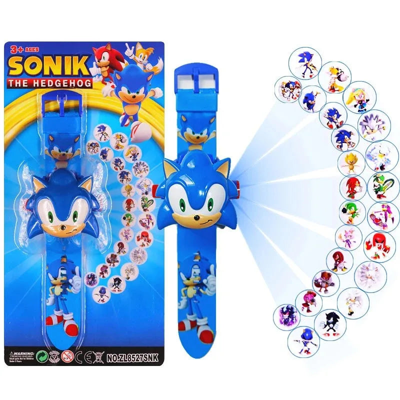 Reloj de proyección 3D de Sonic The Hedgehog