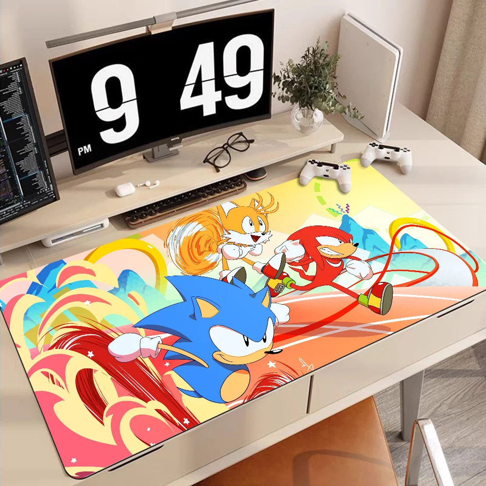 Tapis de Souris Sonic - Sonic Tails & Knuckles 400x900x2mm