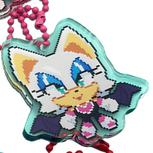 Porte-Clé Sonic en Acrylique - Rouge the Bat