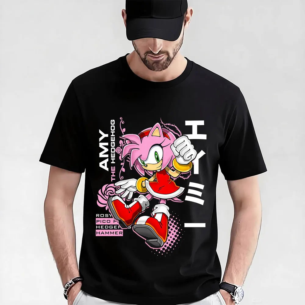 T-shirt Sonic - Amy Rose (Édition Japonaise)