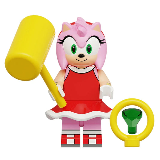 Petite Figurine Sonic - Amy Rose - 6cm