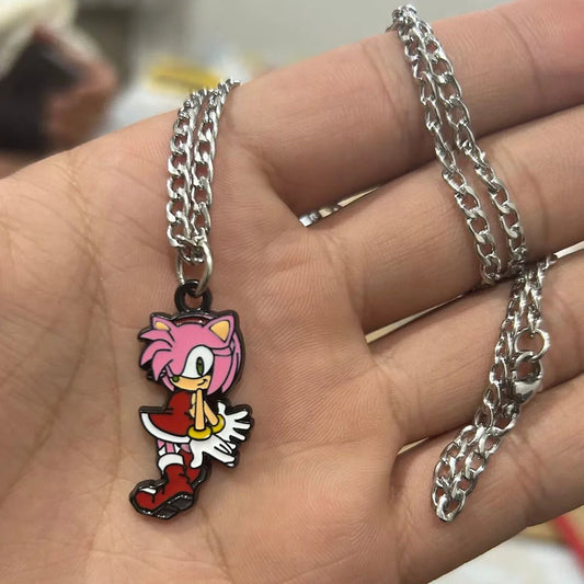 Collier Sonic - Amy Rose