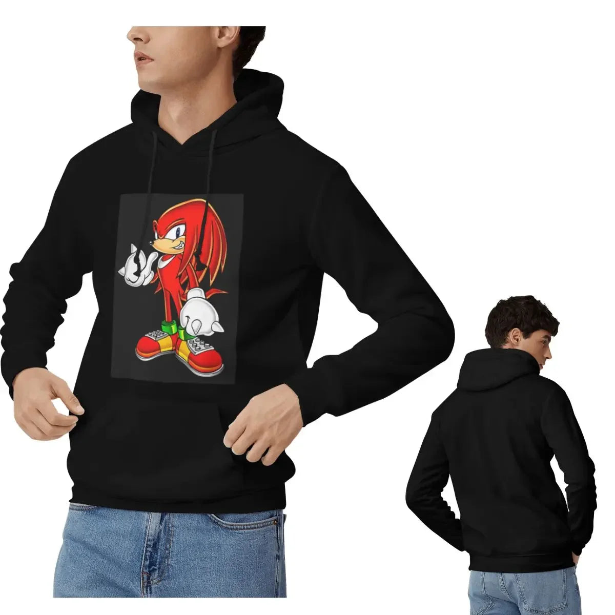 Sweat à Capuche Sonic - Knuckles The Echidna