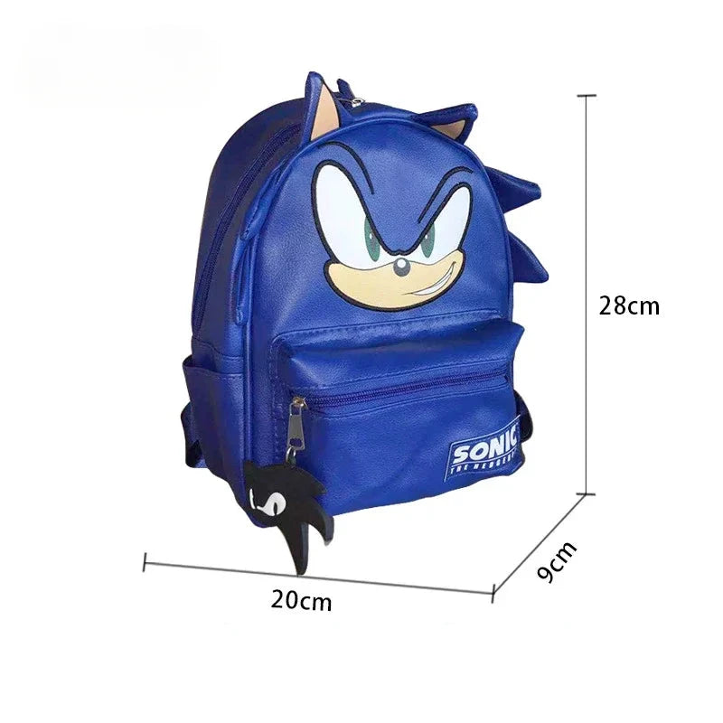 Sac à Dos Bleu Sonic The Hedgehog 28x20x9cm