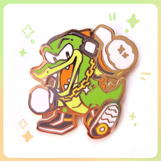 Pin's Sonic - Vector the Crocodile