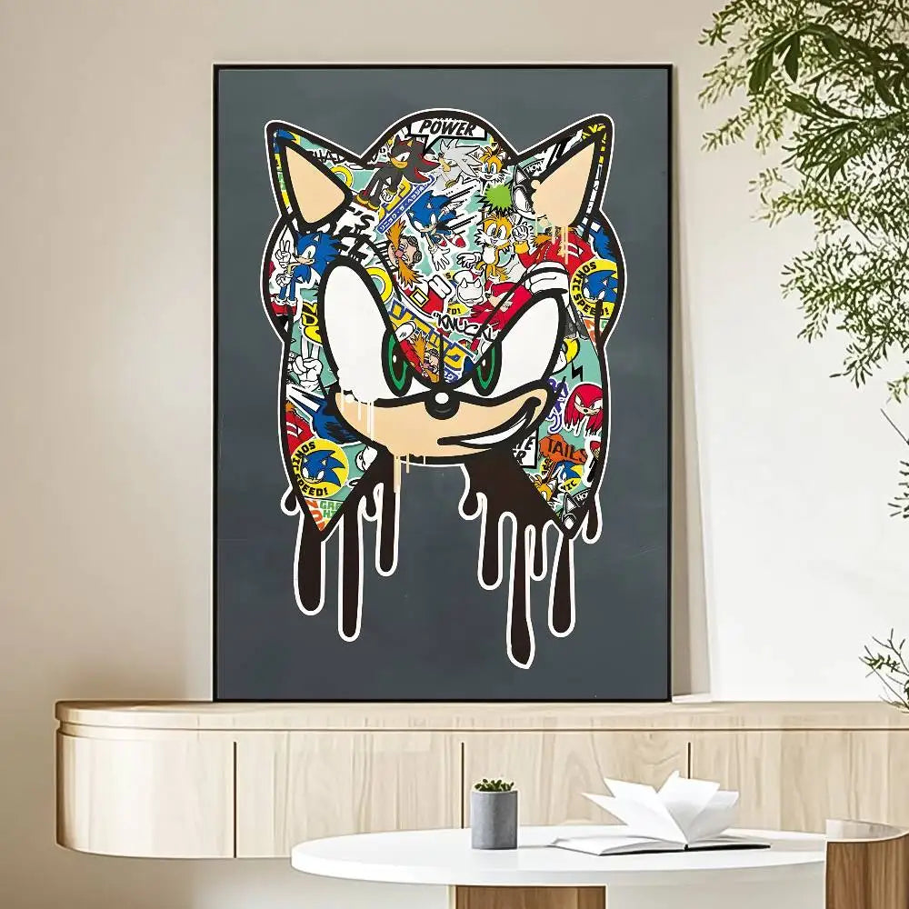 Poster Sonic - Sonic Graffiti