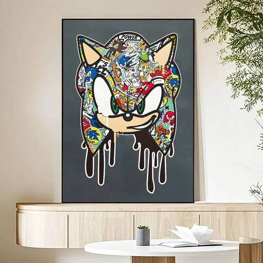 Poster Sonic - Sonic Graffiti