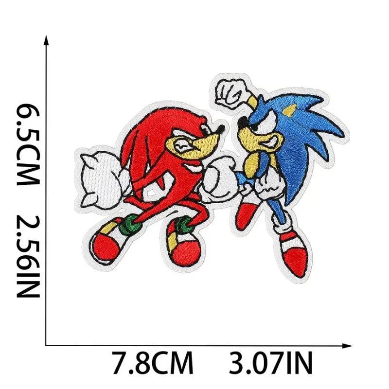 Patch Ecusson Sonic vs Knuckles