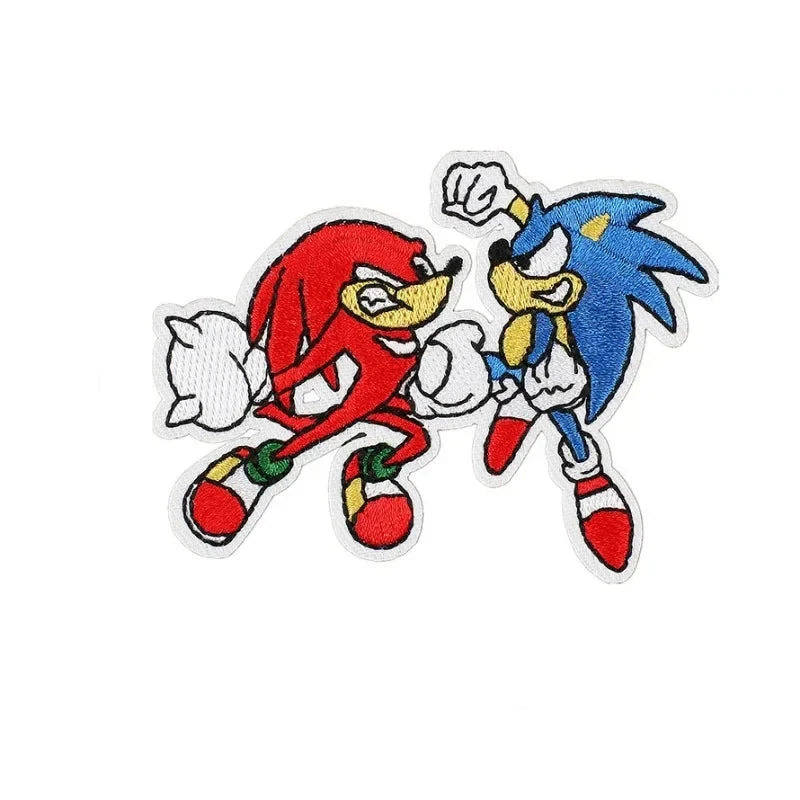 Patch Ecusson Sonic vs Knuckles