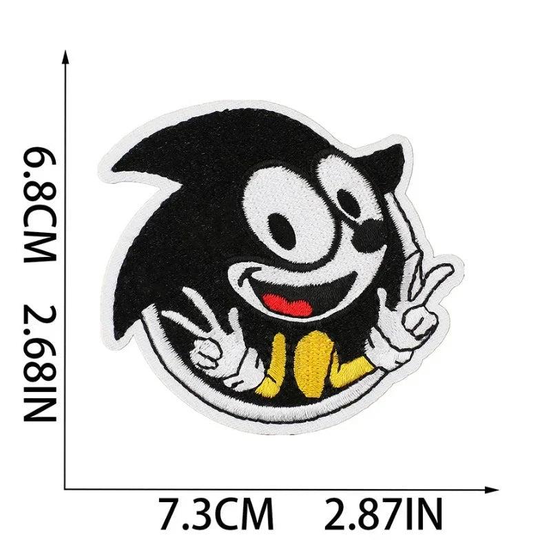 Patch Ecusson Ancien Design Sonic The Hedgedog