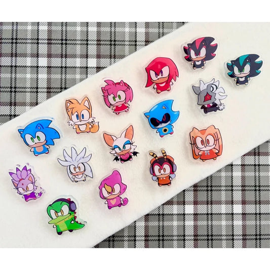 Lot de 15 Pin's Sonic - La Collection Complète