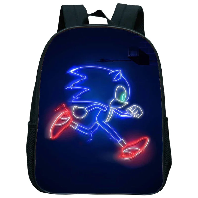 Cartable Sonic Effet Néon