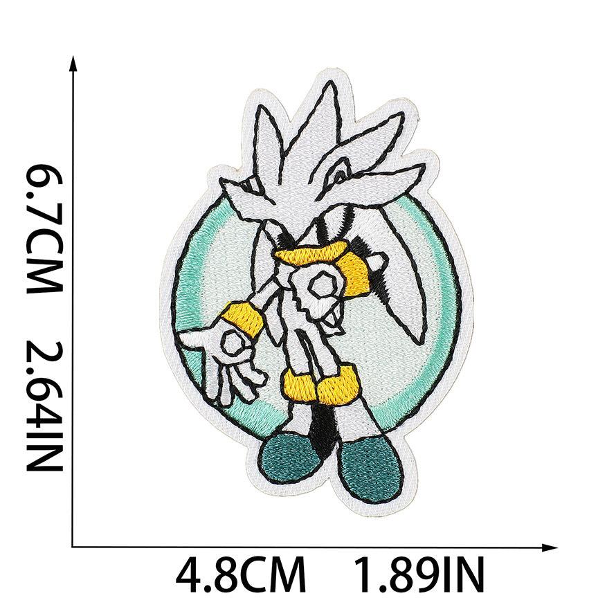 Patch Ecusson Sonic - Silver