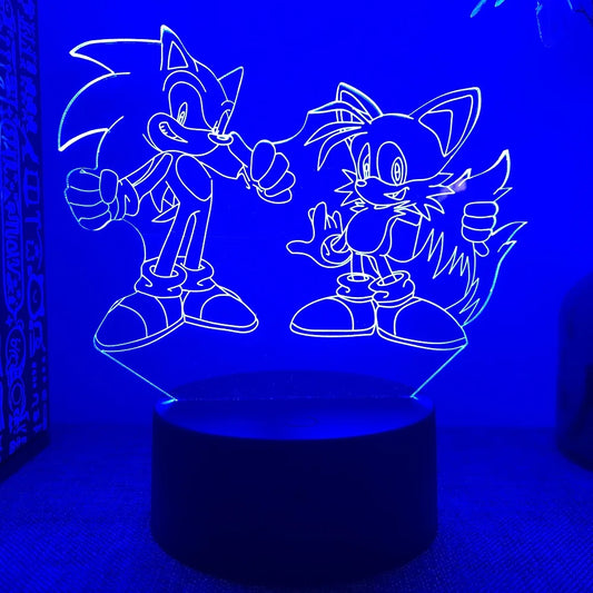 Lampe Sonic et Tails