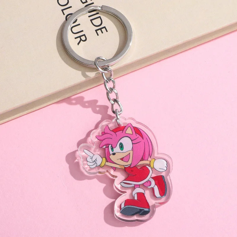 Porte-Clé Sonic en Acrylique - Amy Rose