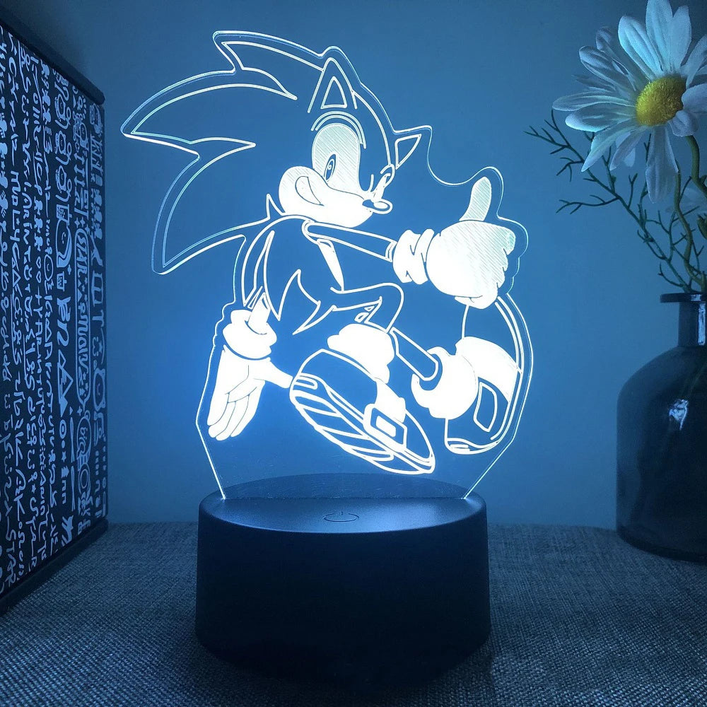 Lampe 3D Sonic