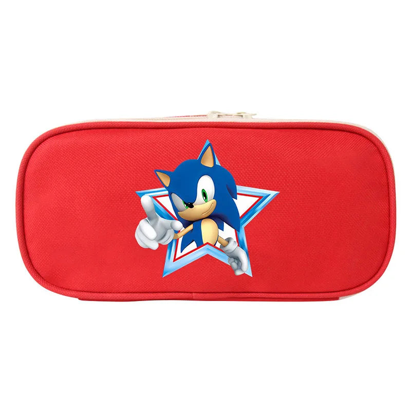 Trousse Scolaire Sonic te Pointe du Doigt