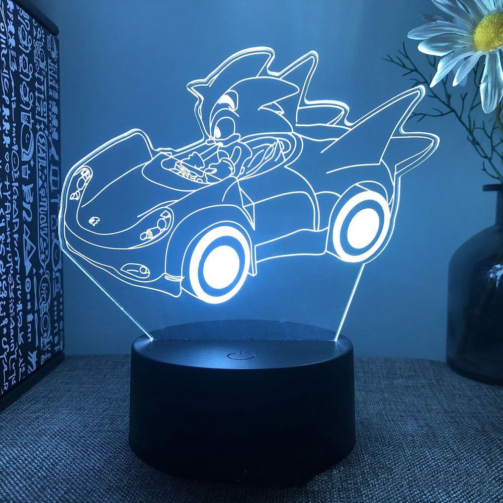 Lampe Voiture de Sonic