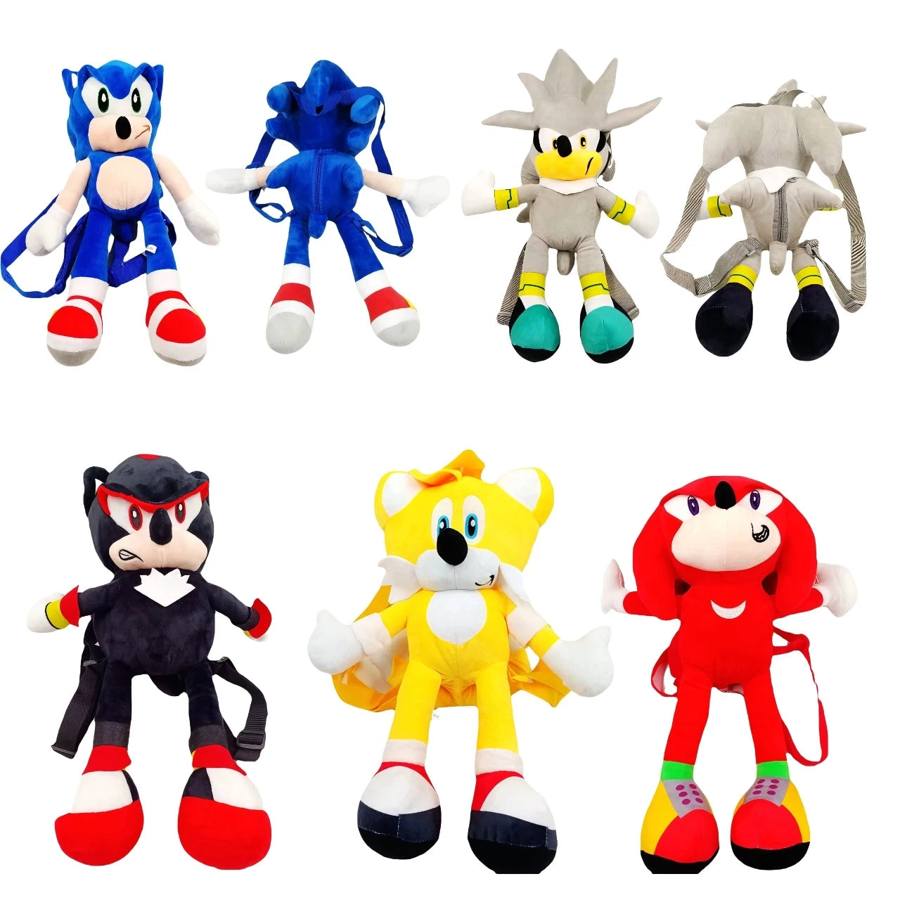 Sonic Plush Backpack Knuckles Sonic Shop – Boutique Sonic