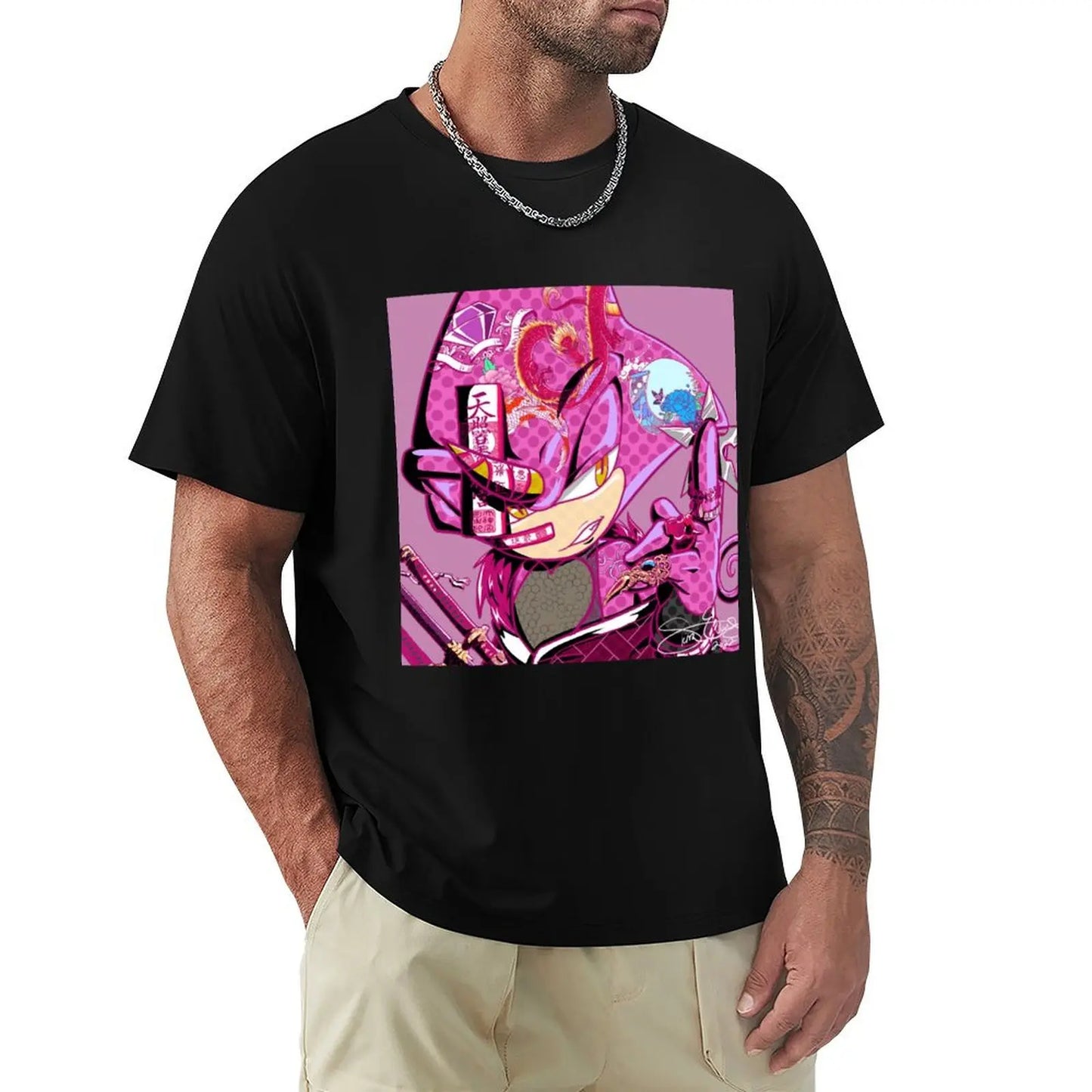T-shirt Sonic - Espio Magenta