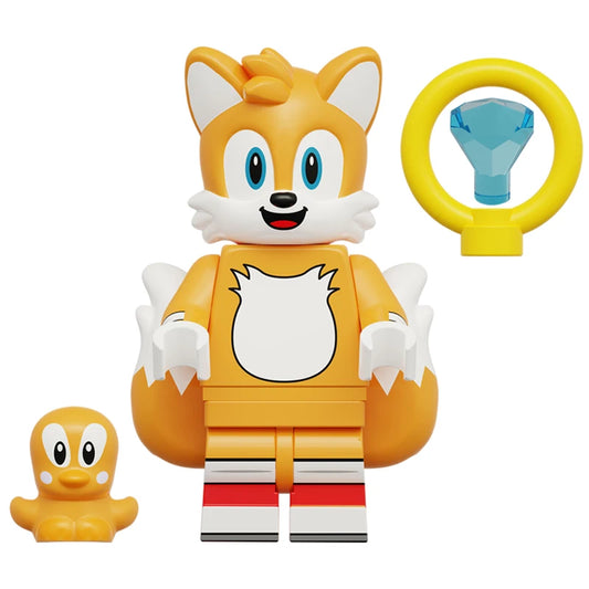 Petite Figurine Sonic - Miles "Tails" Prower - 6cm
