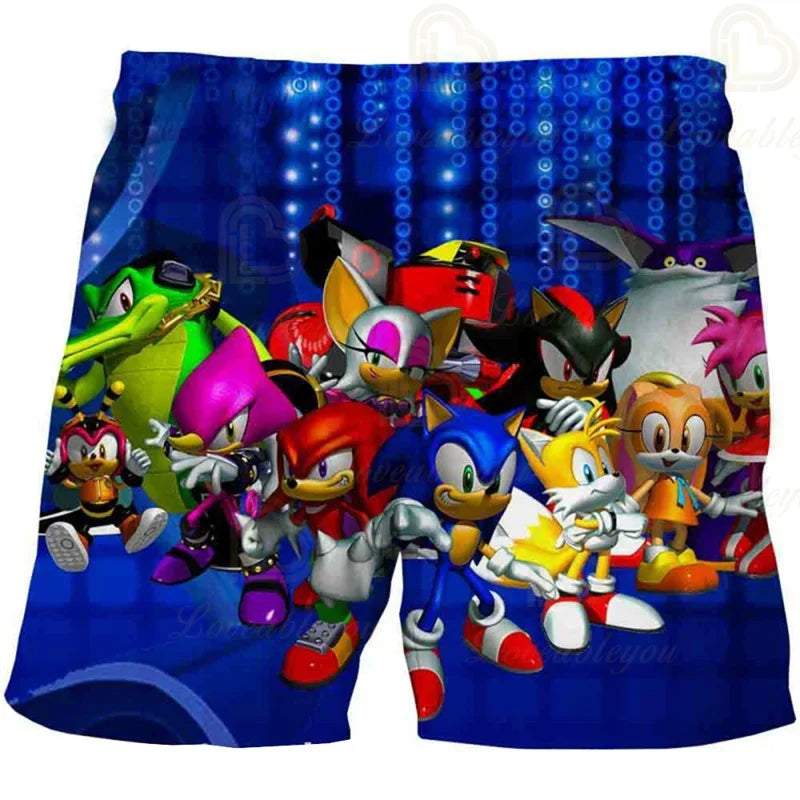 Short de Plage Sonic - Personnages