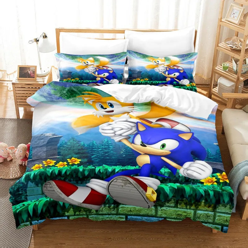 Housse de Couette Sonic & Tails