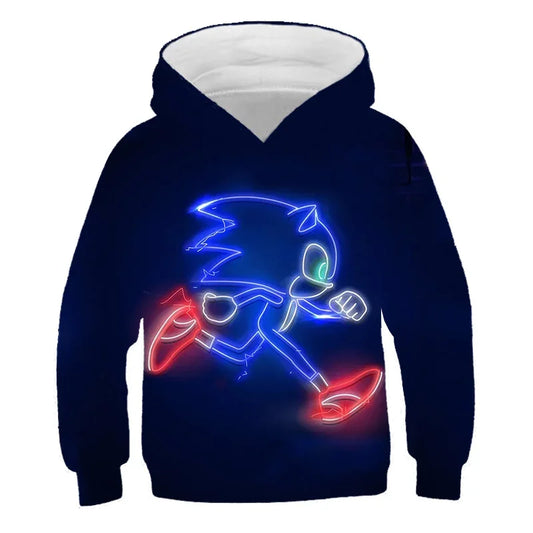 Pull Enfant Sonic Neon