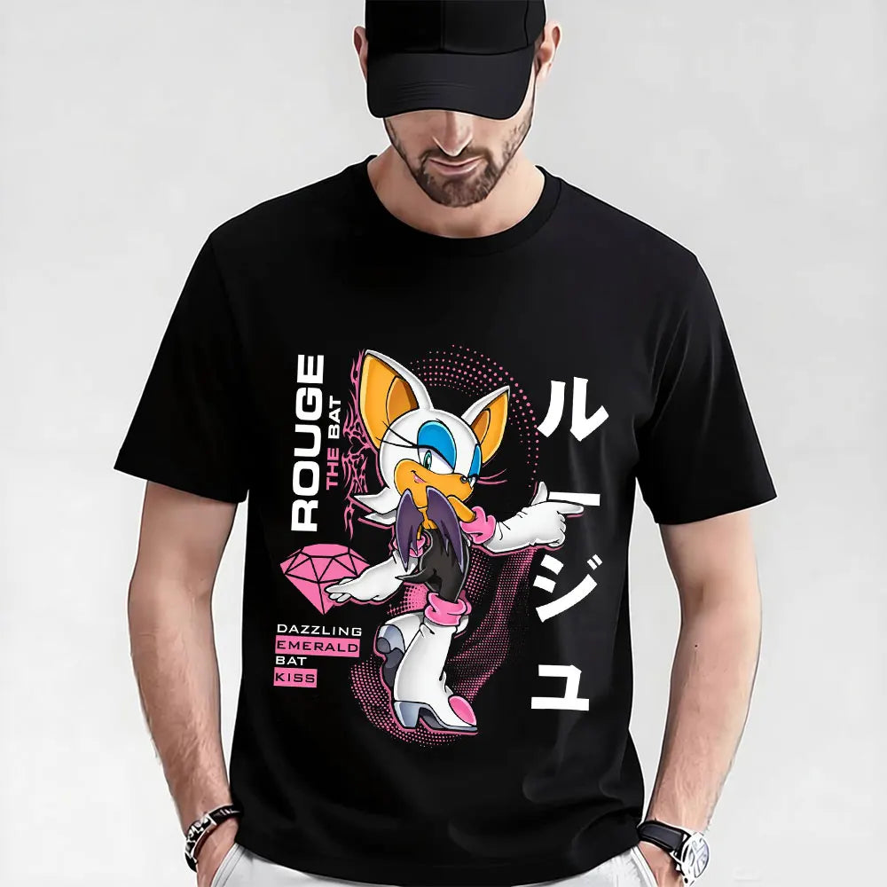 T-shirt Sonic - Rouge the Bat (Édition Japonaise)