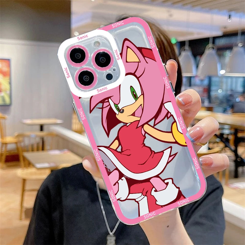 Coque Sonic iPhone - Amy Rose iPhone 16 ProMax