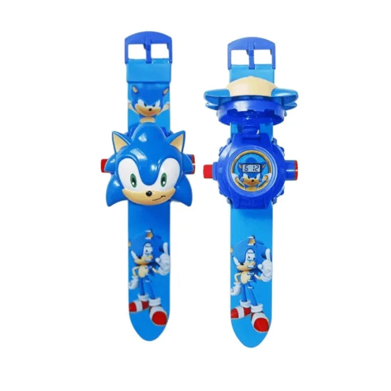 Reloj de proyección 3D de Sonic The Hedgehog