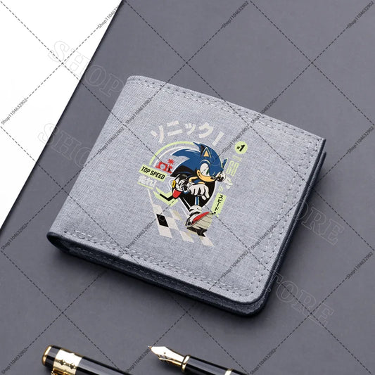 Portefeuille Sonic - Style Japonais